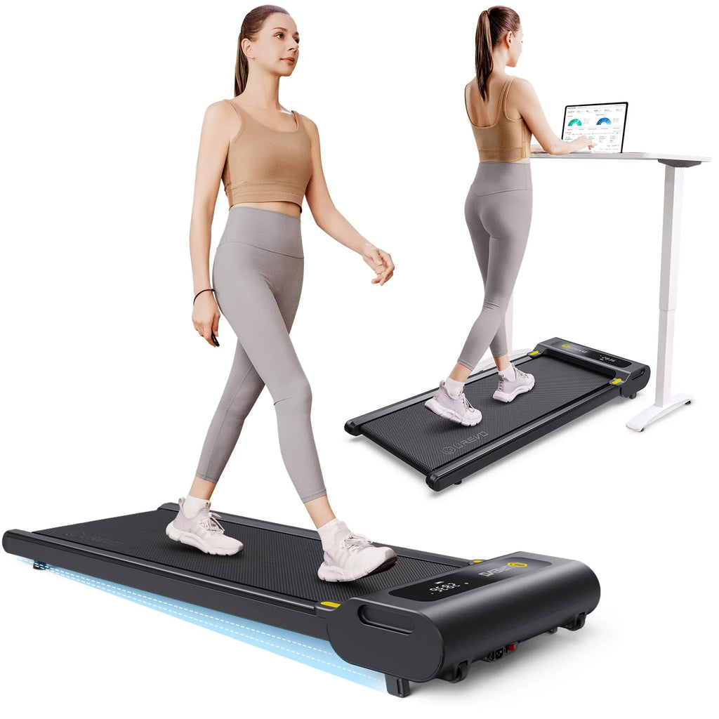 2 in 1 Under Desk Treadmill with Remote Control C640232