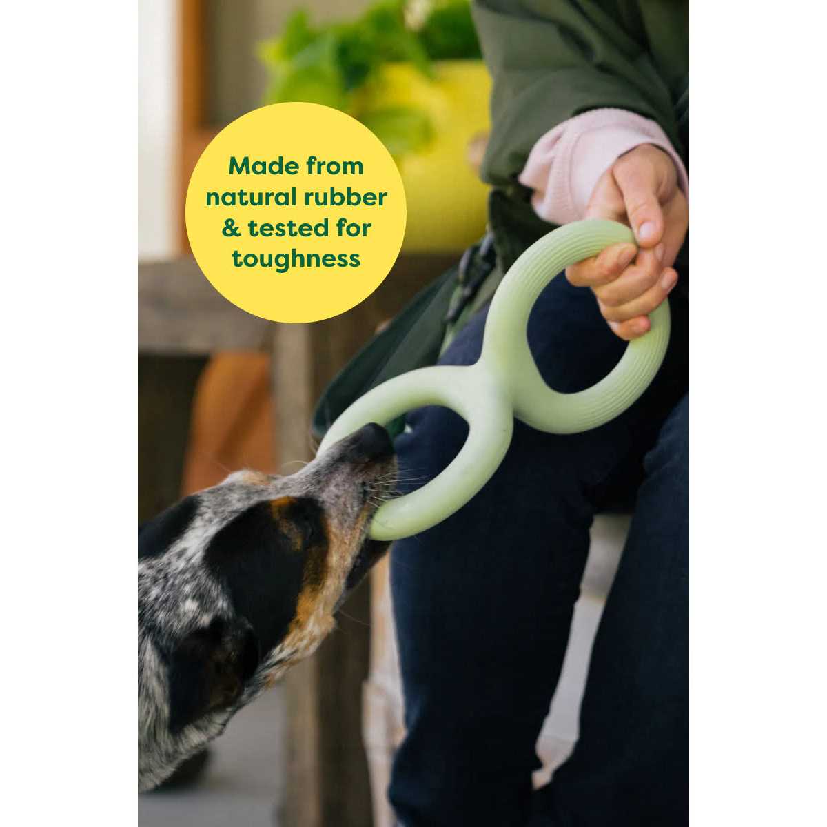Dog Tug Toy Rubber Y625