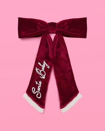Santa Baby Hair Bow D453