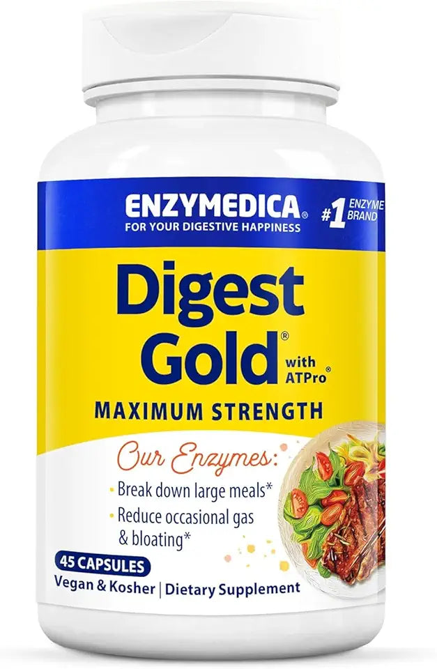 Maximum Strength Digestive Enzymes 45 Count M16270