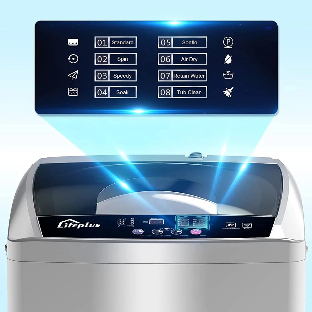 Portable Full-Automatic 1.8 Cu. ft. Top Load Washing Machine C95819