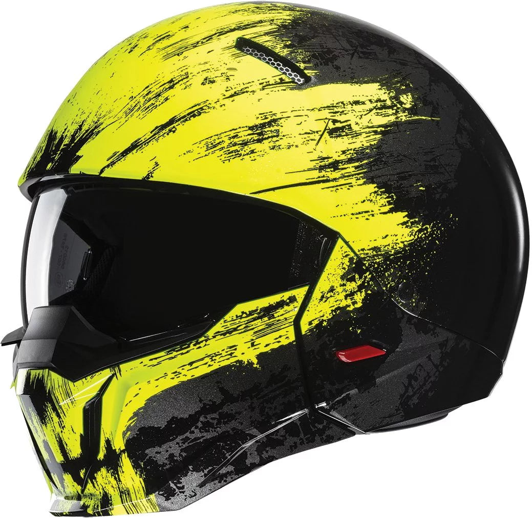 Modular Motorcycle Helmet Gray/Hi-Vis SM I312211