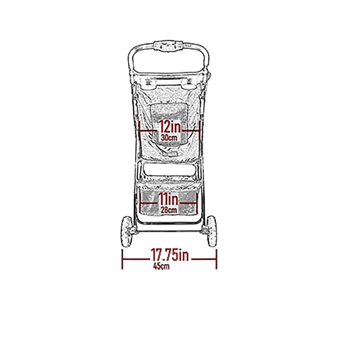 No-Zip Pet Stroller V60408