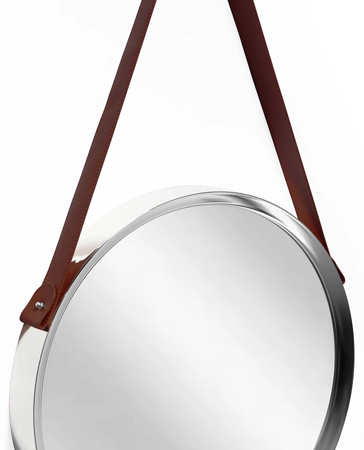 Silver Round Wall Mirror J9959