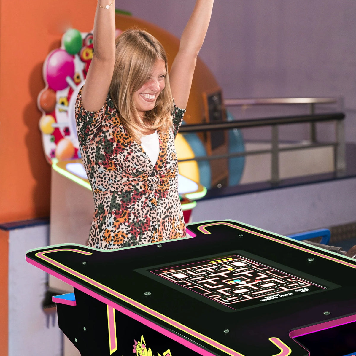 Black Arcade Table with 12 Games in 1 P882622