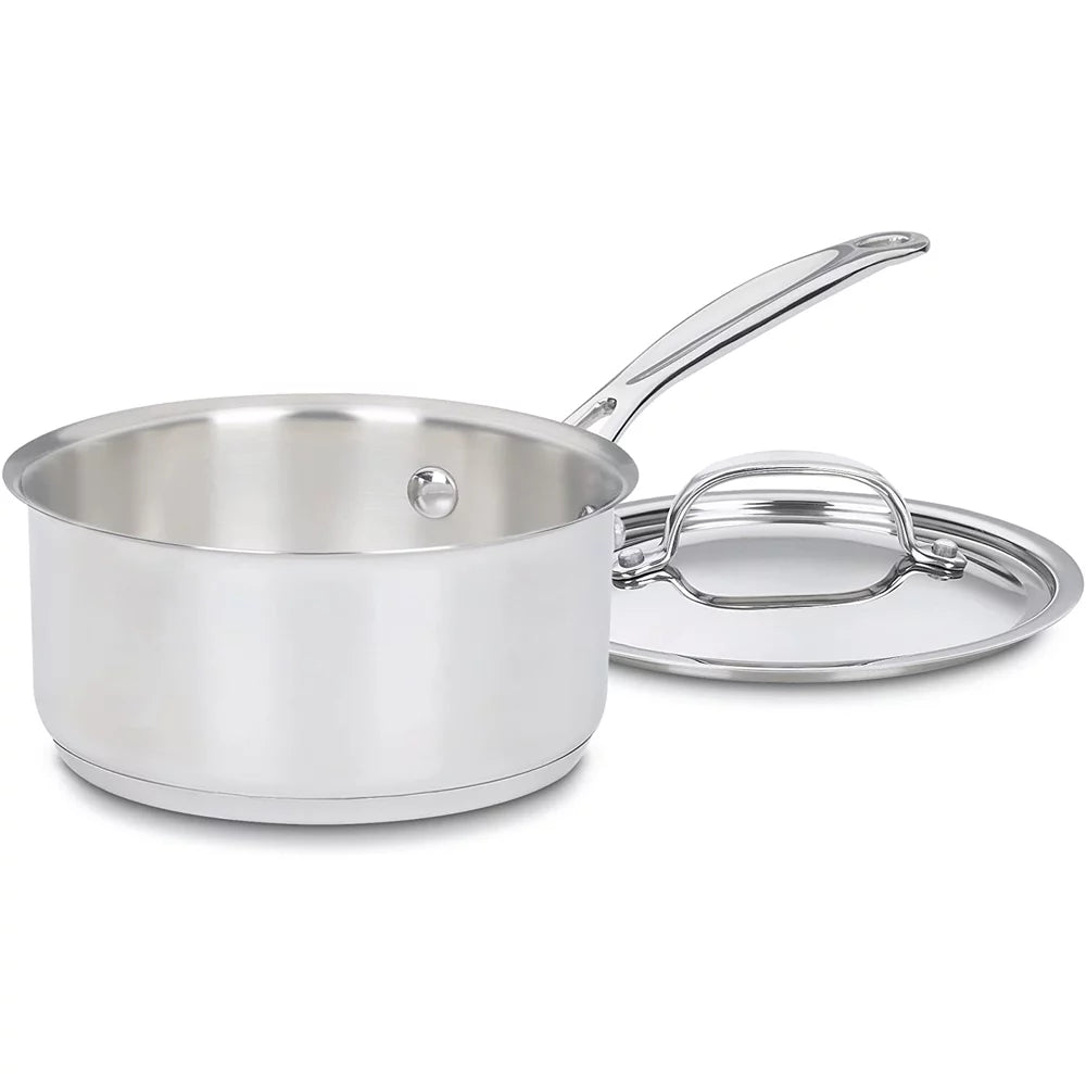 7-Piece Stainless Steel Cookware Set with Wall Mounted Rack G35836
