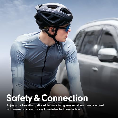 Bone Conduction Open Ear Bluetooth 5.4 Headphones with Mic R854