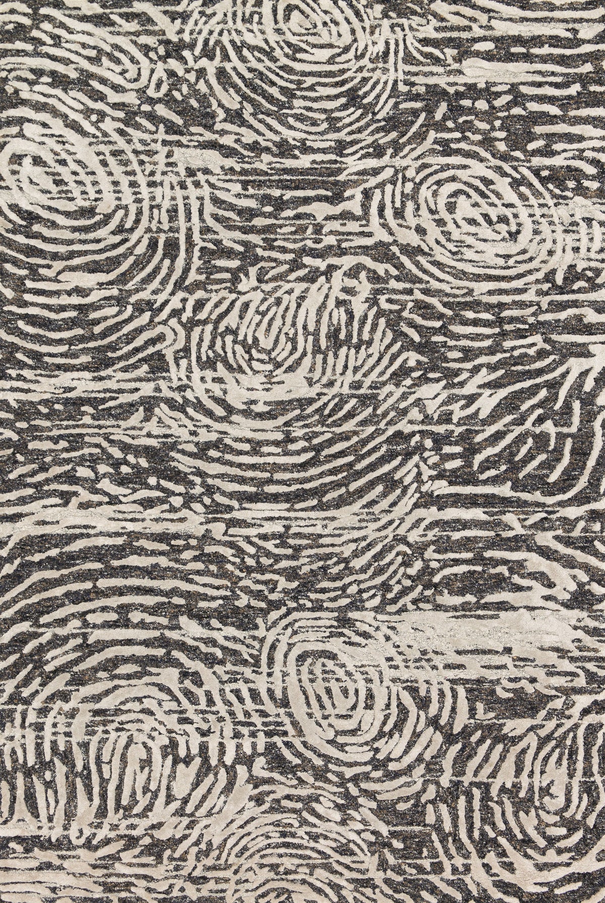 Charcoal Silver 5' x 7'6 Rug A628