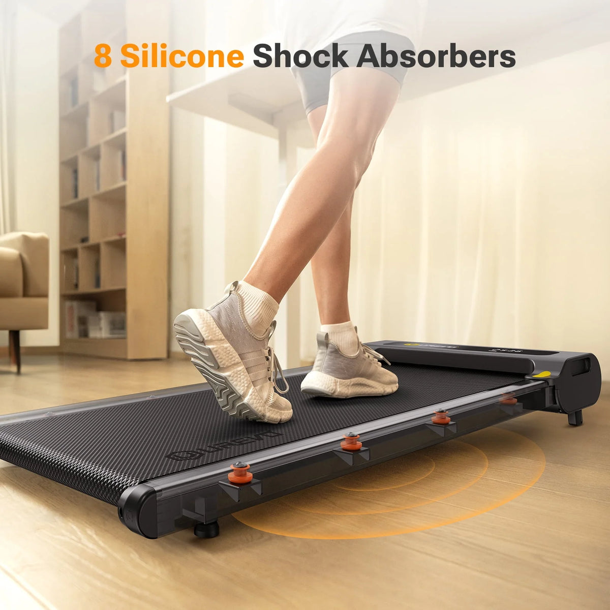2 in 1 Under Desk Treadmill with Remote Control C640232