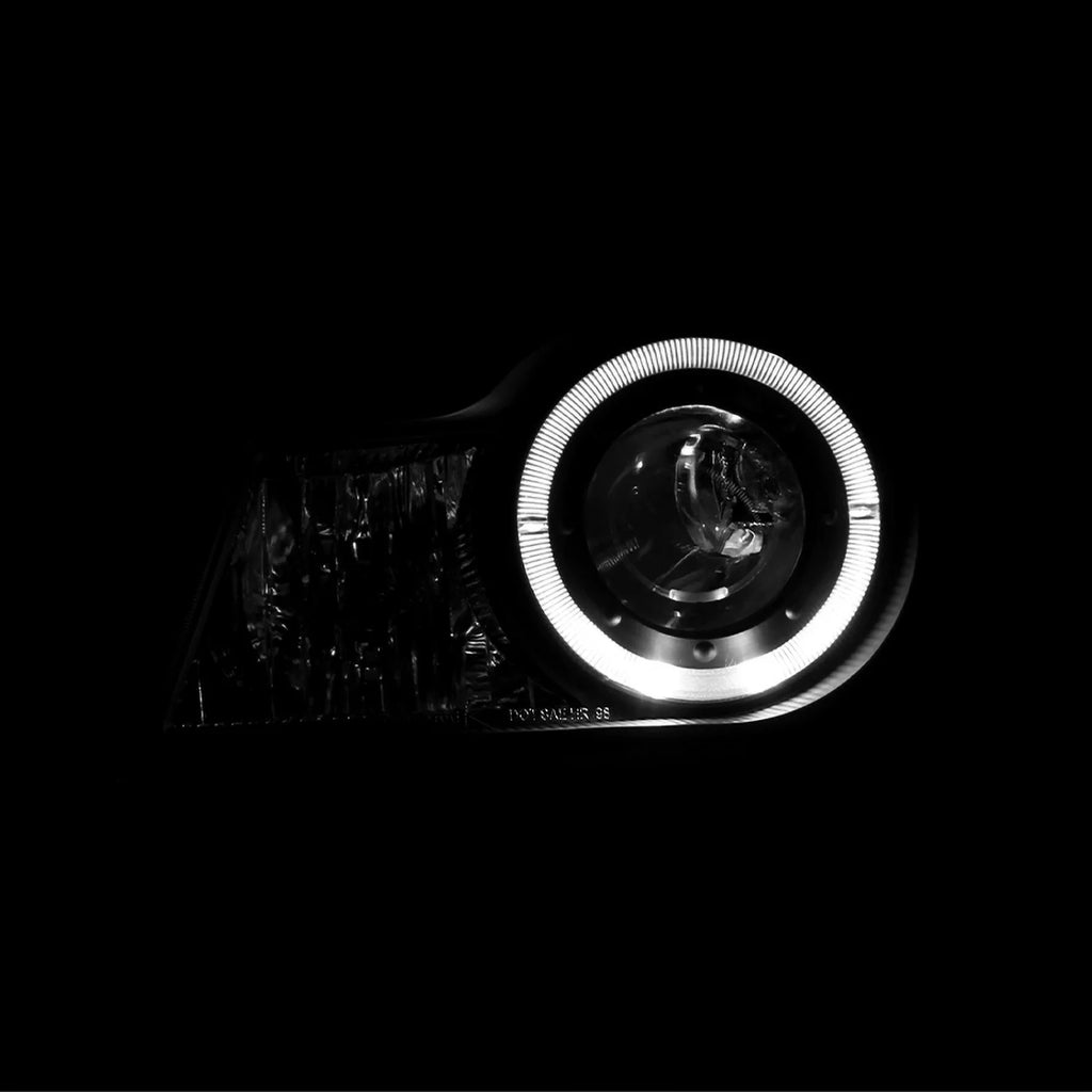 Black Projector Headlights Pair C2595