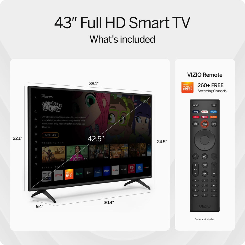 43 Class FHD LED Smart TV X33772