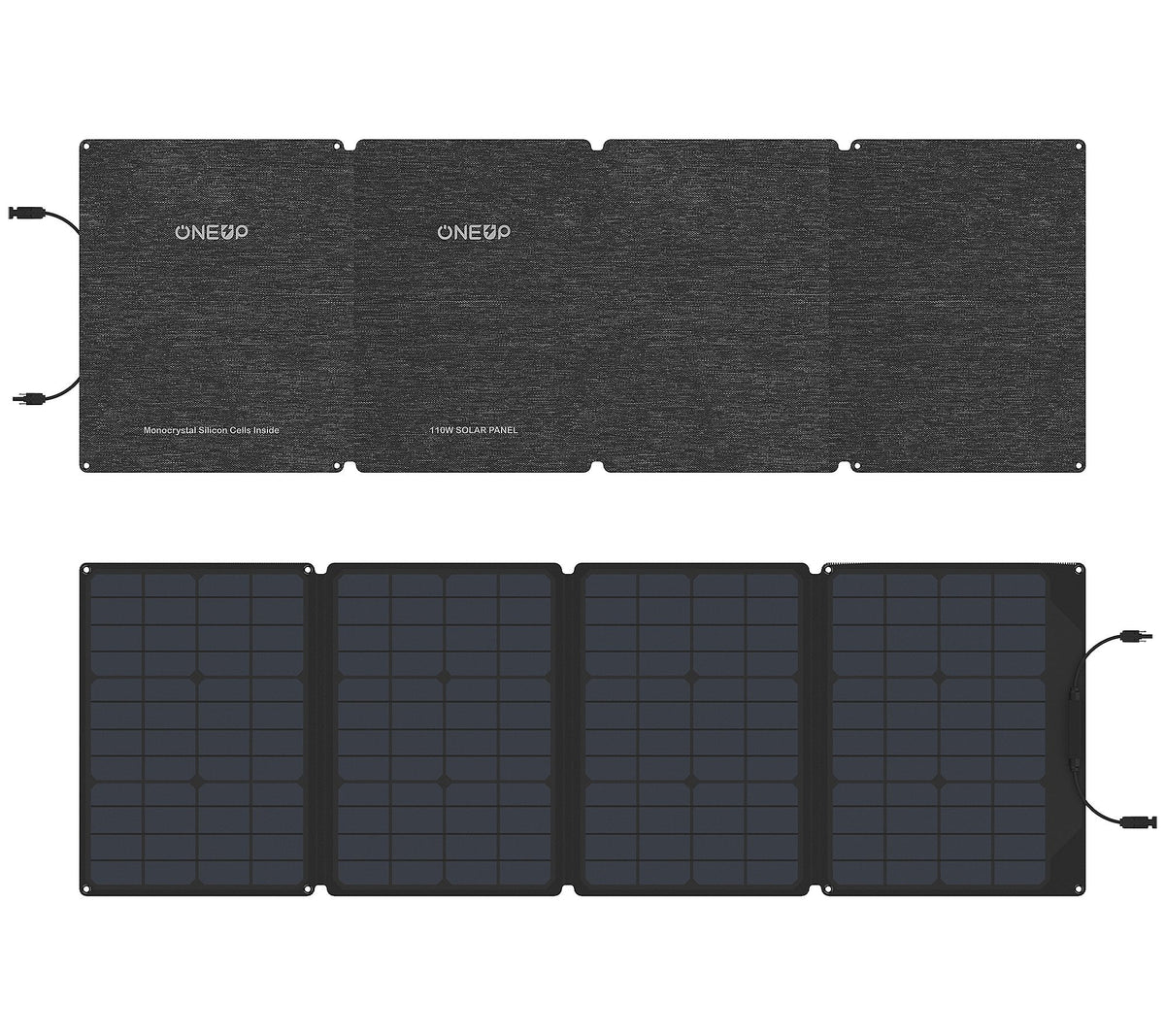 110W Portable Foldable Solar Panel with Adjustable Kickstand T406434