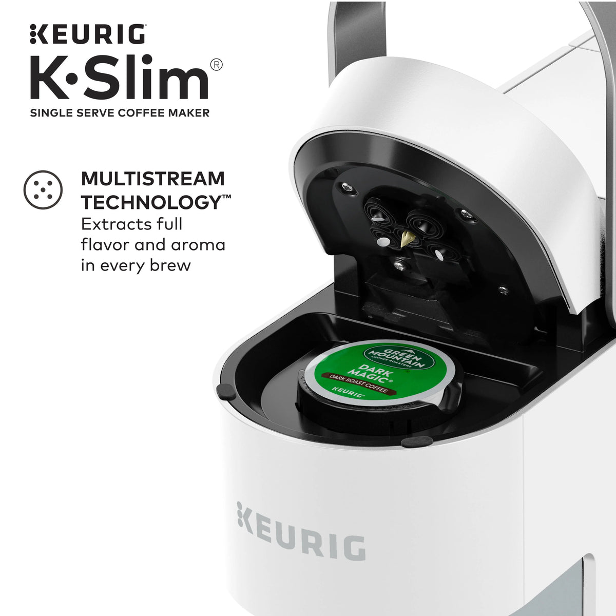 Single-Serve K-Cup Pod Coffee Maker, Black N960127
