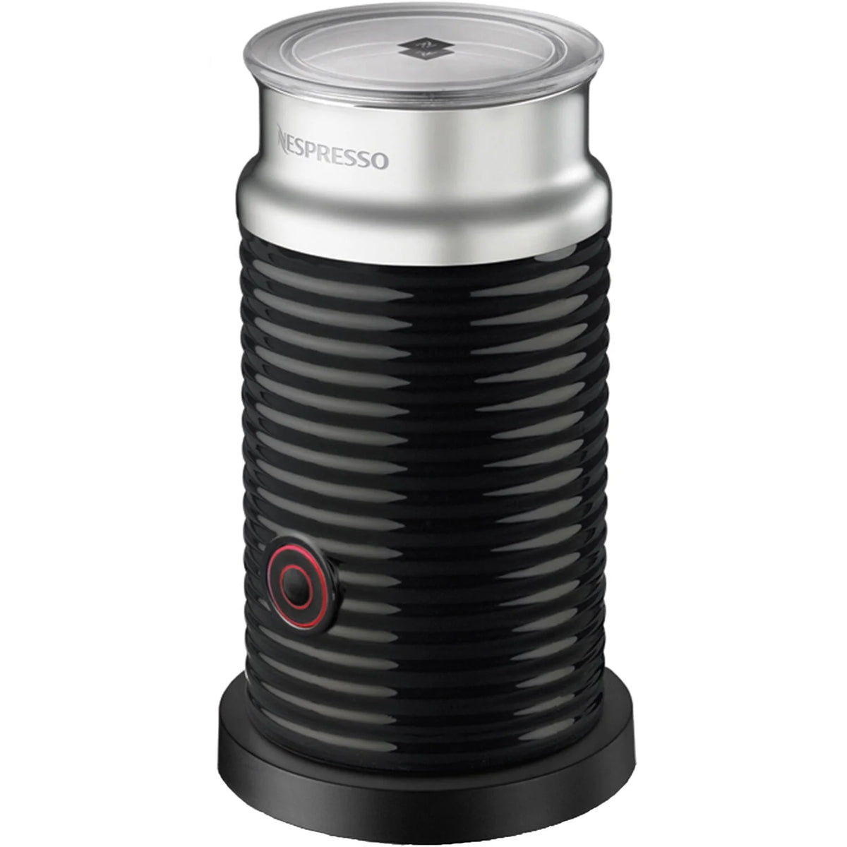 Black Coffee and Espresso Maker with Milk Frother J574606