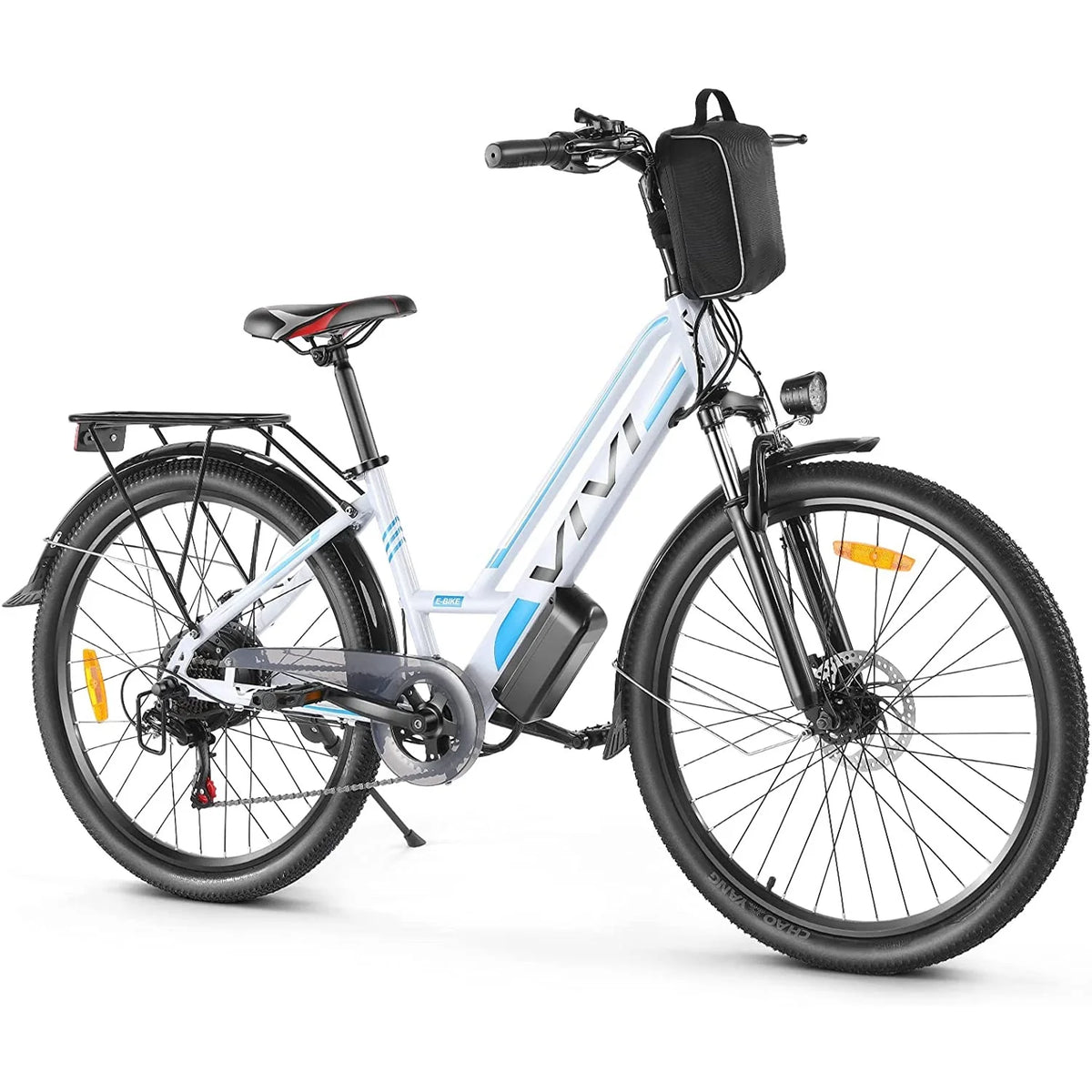 26" 500W Step-Through Electric Bike U386