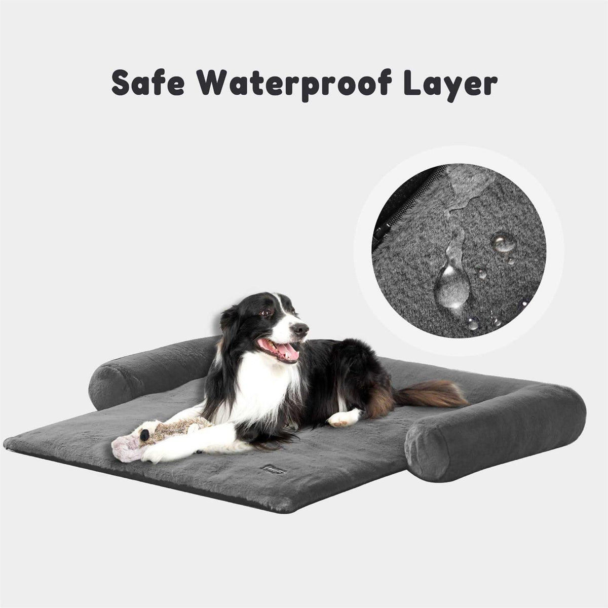 Faux Fur Dog Sofa Cover Bed E34702