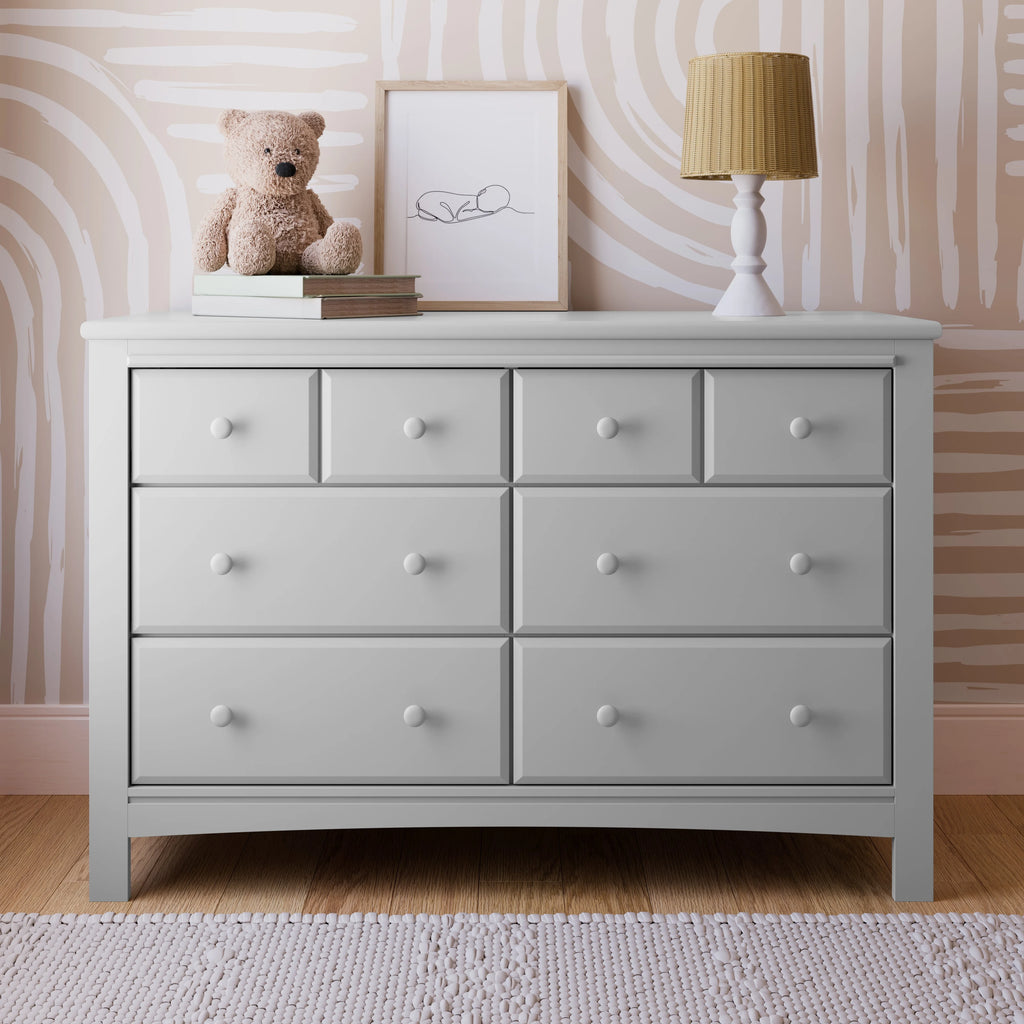 6 Drawer Double Dresser N633