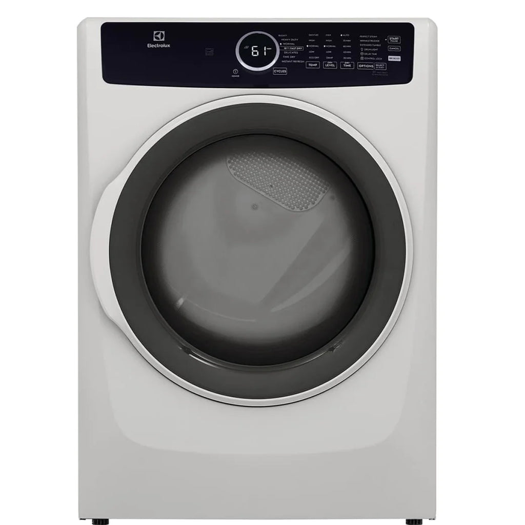 8.0 Cu. Ft. White Front Load Electric Dryer F347