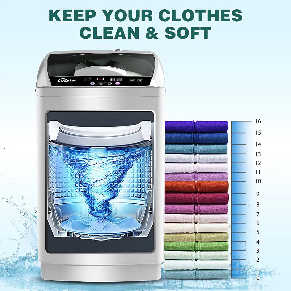 Portable Full-Automatic 1.8 Cu. ft. Top Load Washing Machine C95819