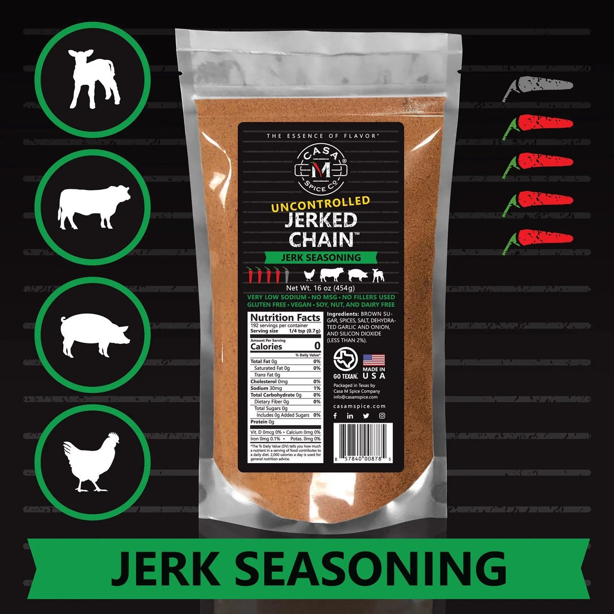 Jamaican Jerk Seasoning X42830