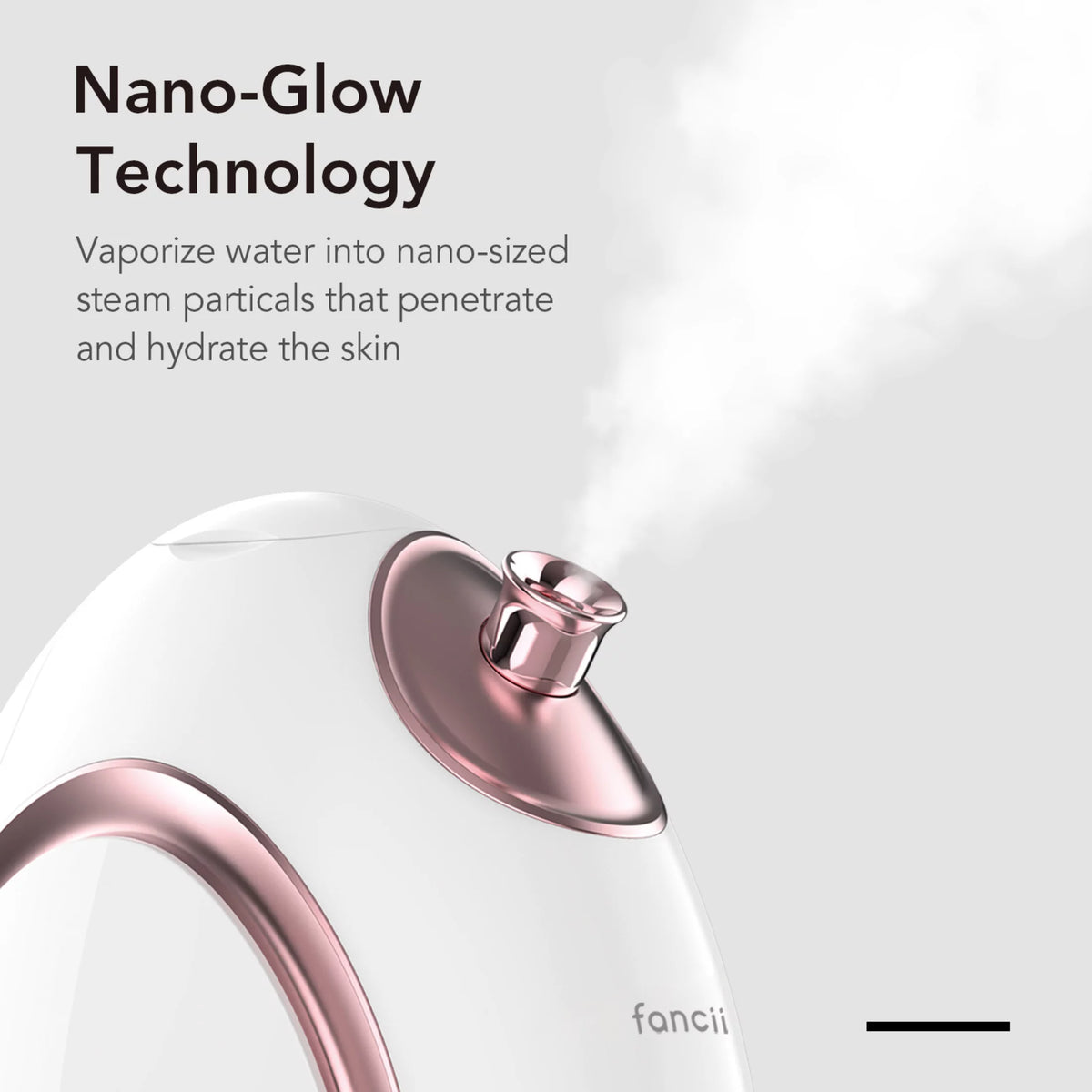 Hot & Cool Nano Ionic Facial Steamer with Aromatherapy Y464