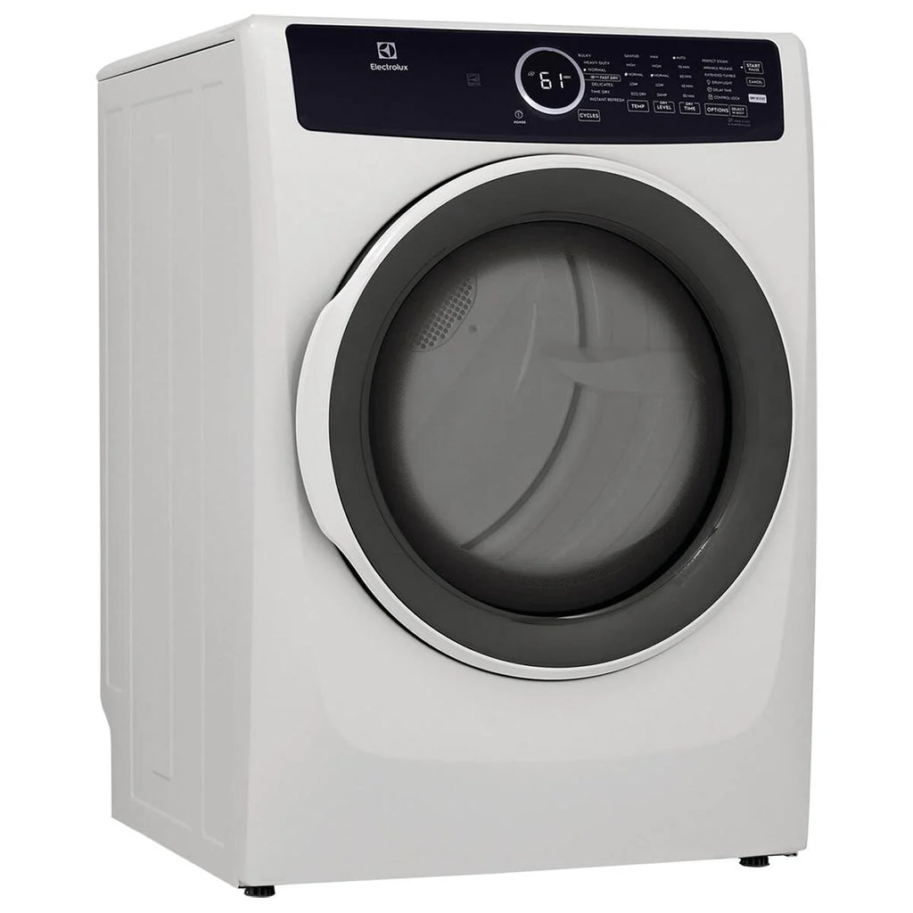 8.0 Cu. Ft. White Front Load Electric Dryer F347