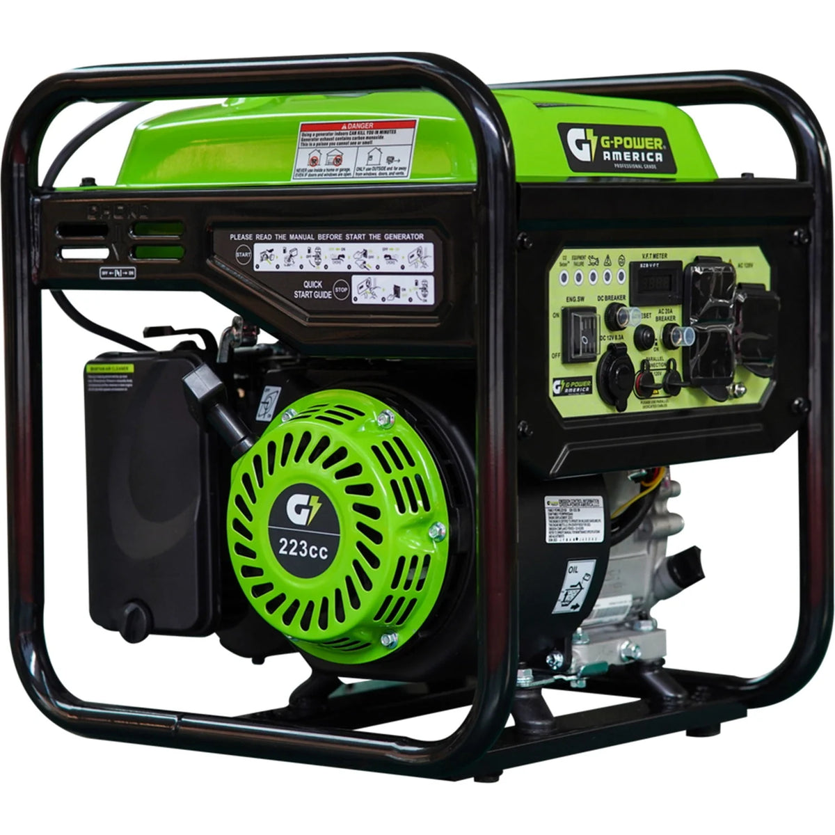 4500W Open Frame Inverter Generator V8796