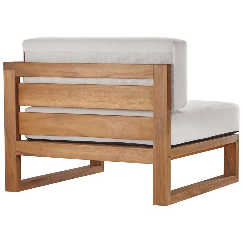 3 Piece Solid Teak Wood Patio Sectional J156