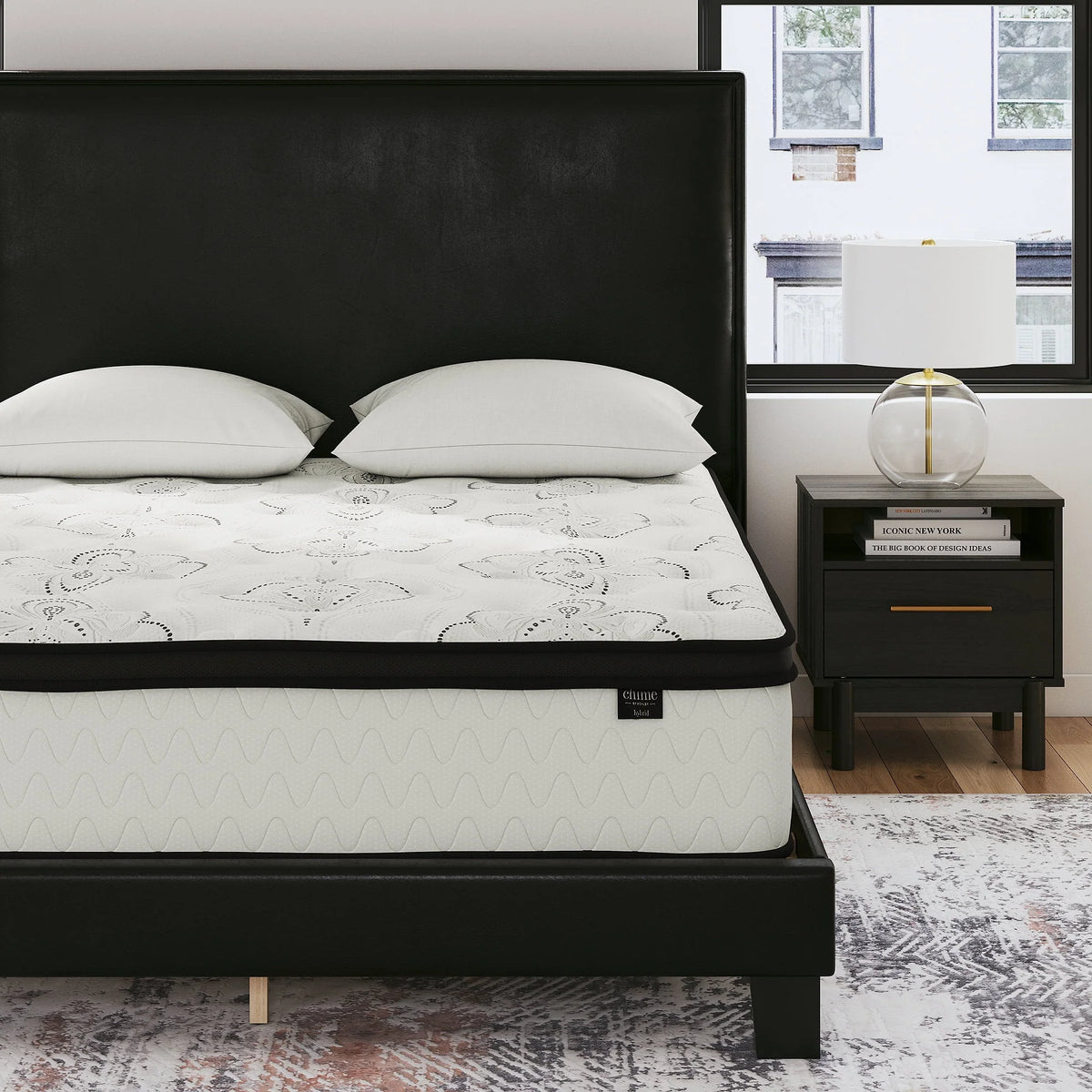 12 Inch Hybrid King Mattress in a Box White N418067
