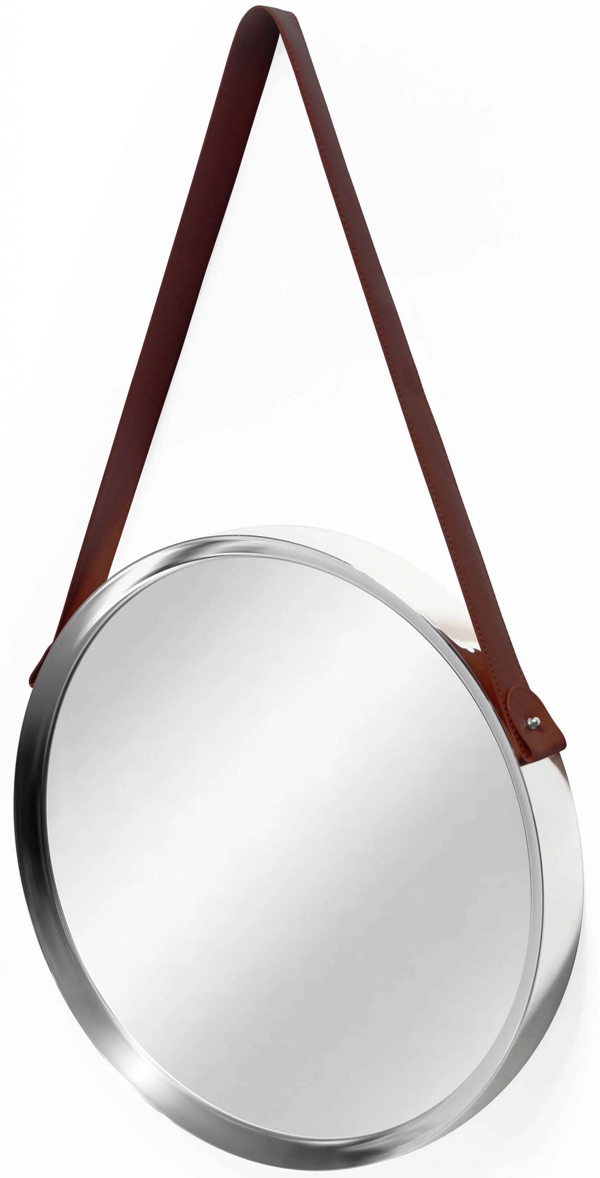 Silver Round Wall Mirror J9959