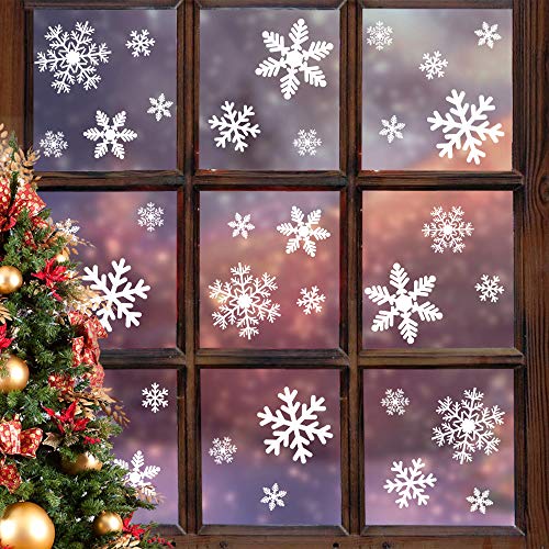 240 Pcs Christmas Window Clings C54041