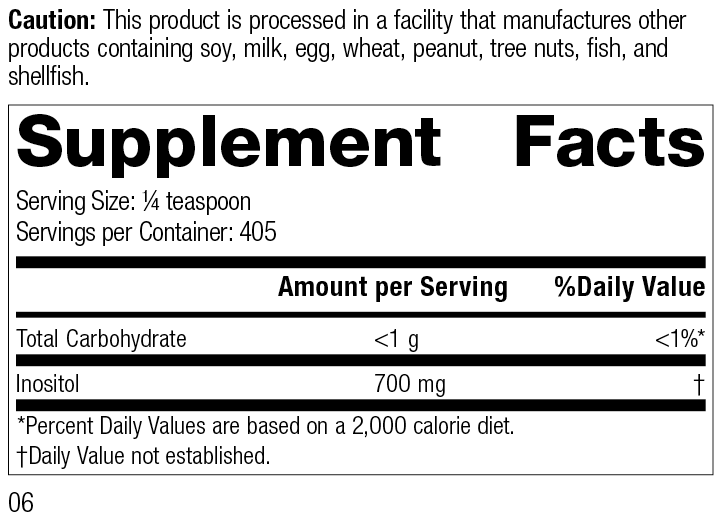 Inositol Powder 10 oz S17194