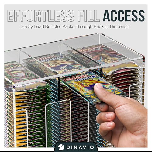 6-Slot Booster Pack Dispenser with Black Base S345307