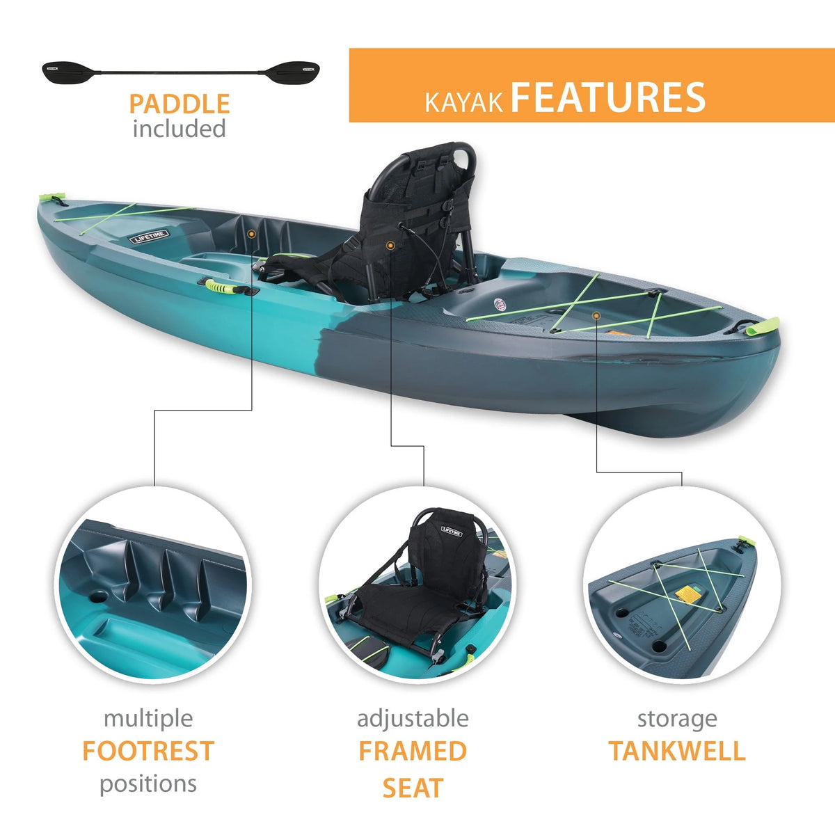 123 inch Sit-on-Top Kayak T9988
