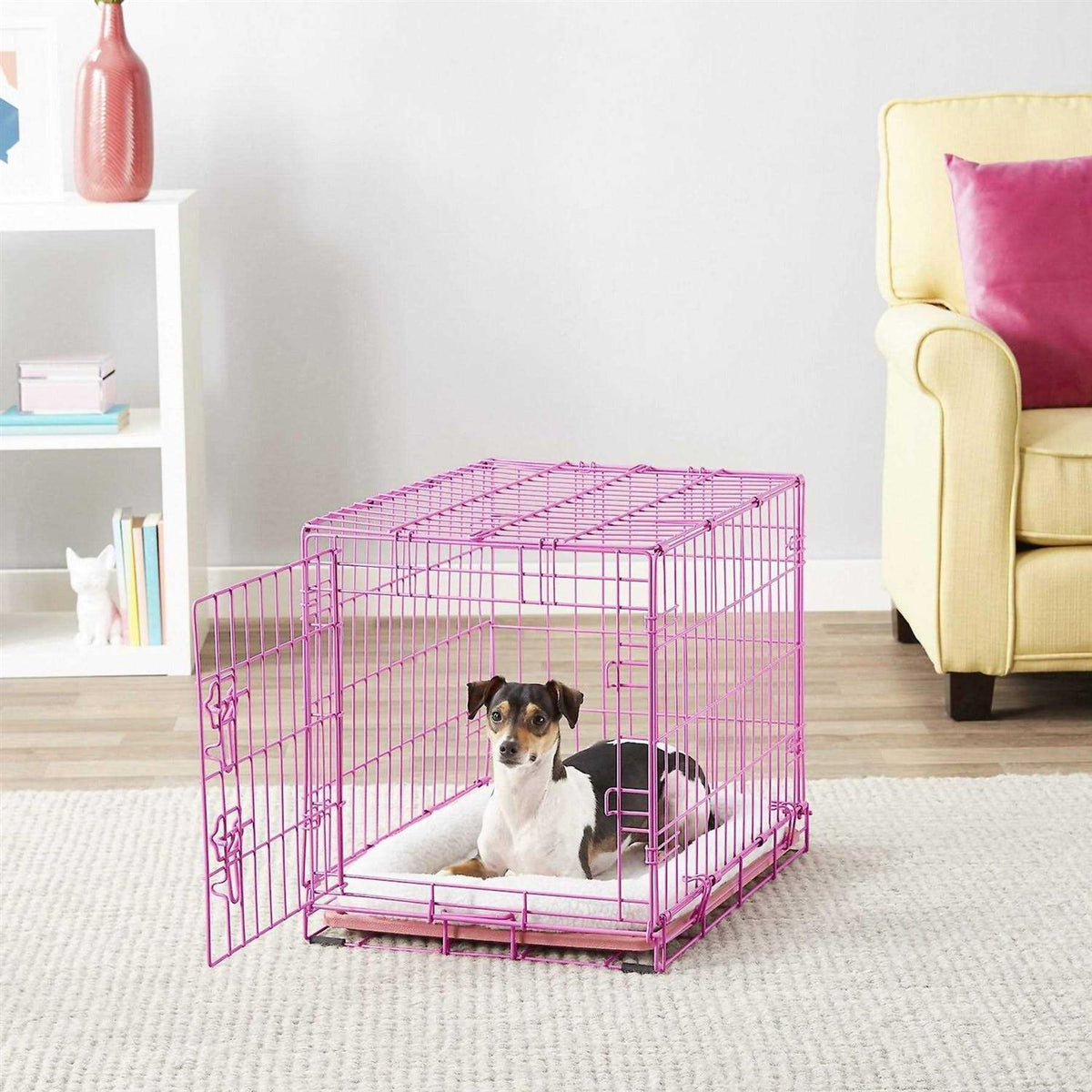 Collapsible Wire Dog Crate V436