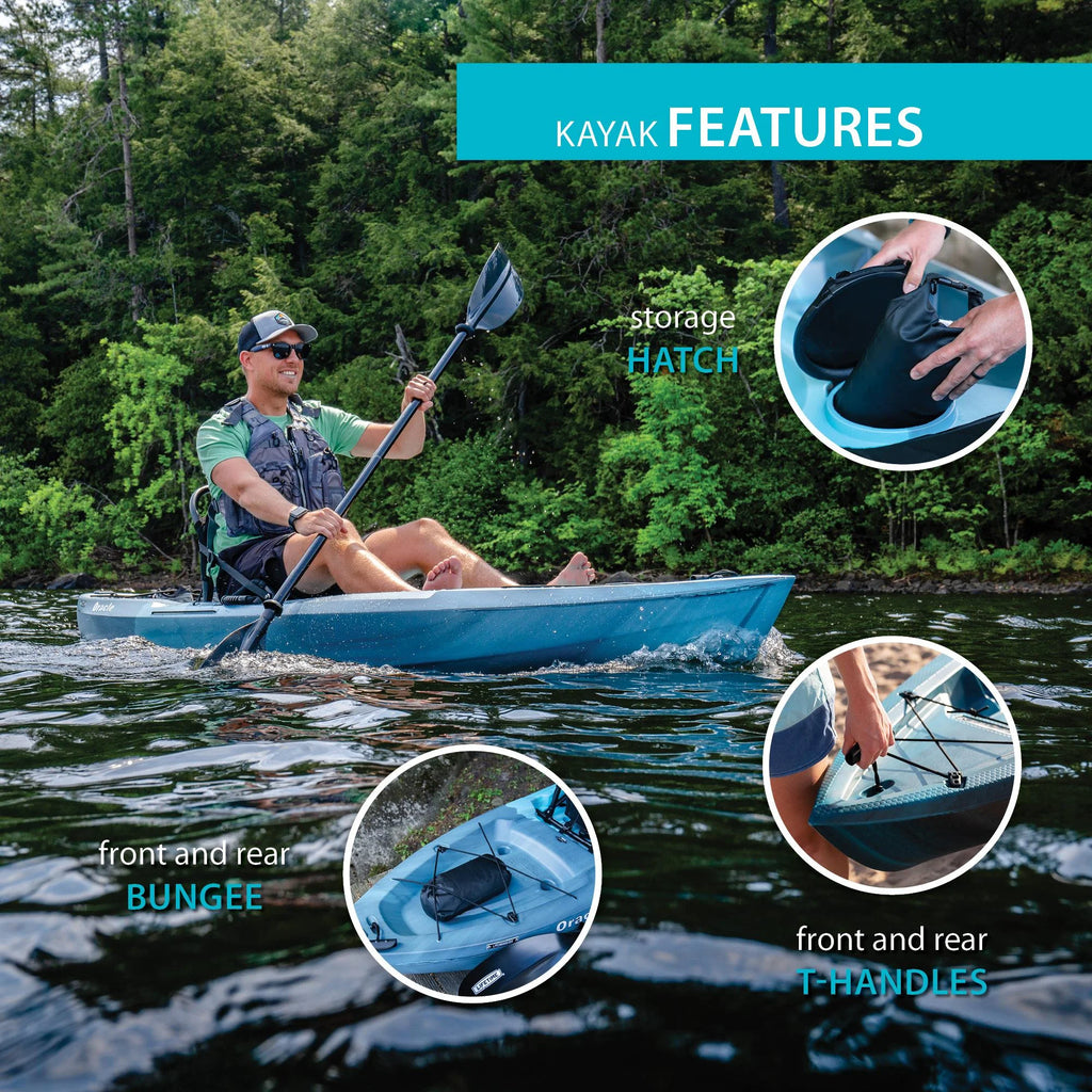 Sit-on-Top Kayak Dragonfly Blue A1687