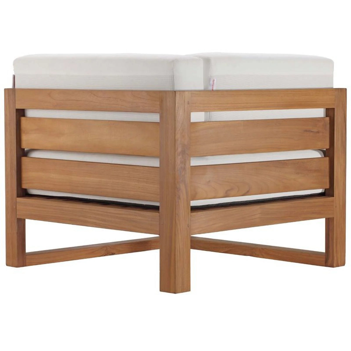 3 Piece Solid Teak Wood Patio Sectional J156