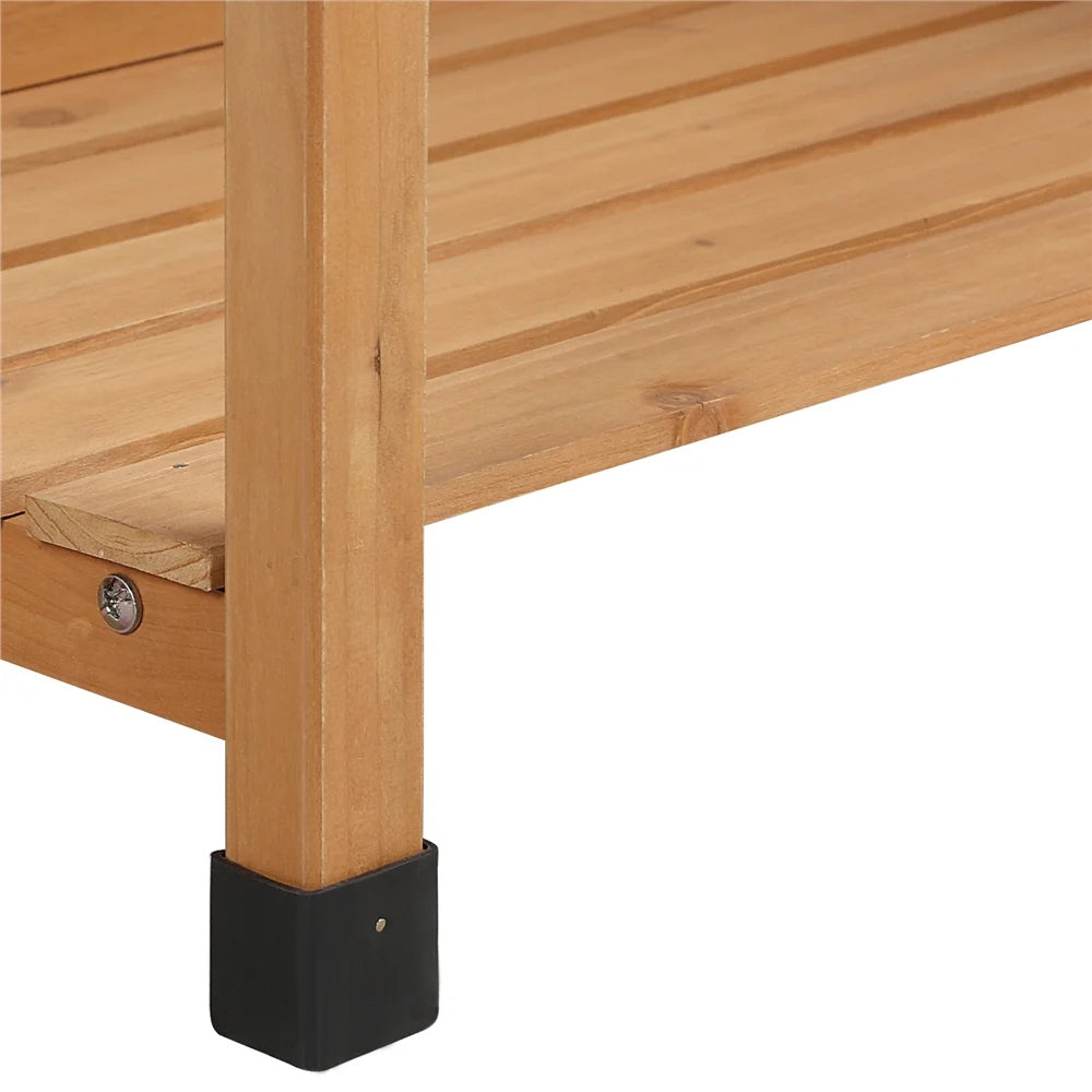 Cedarwood Potting Bench with Sink X387
