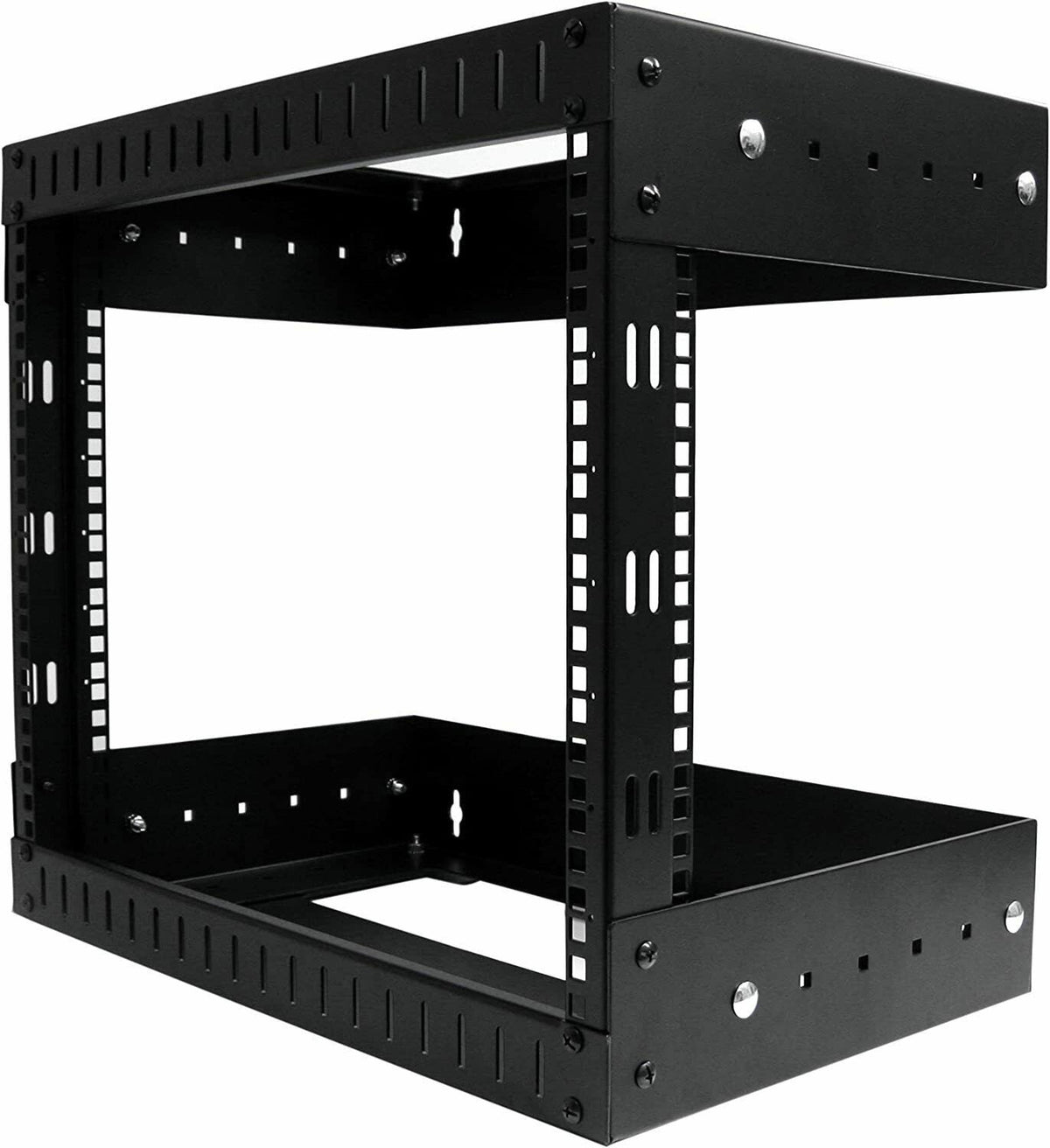 8U Open Frame Wall Mount Equipment Rack S6657