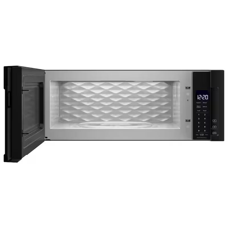 Low Profile Microwave Hood Combination in Black Y332741