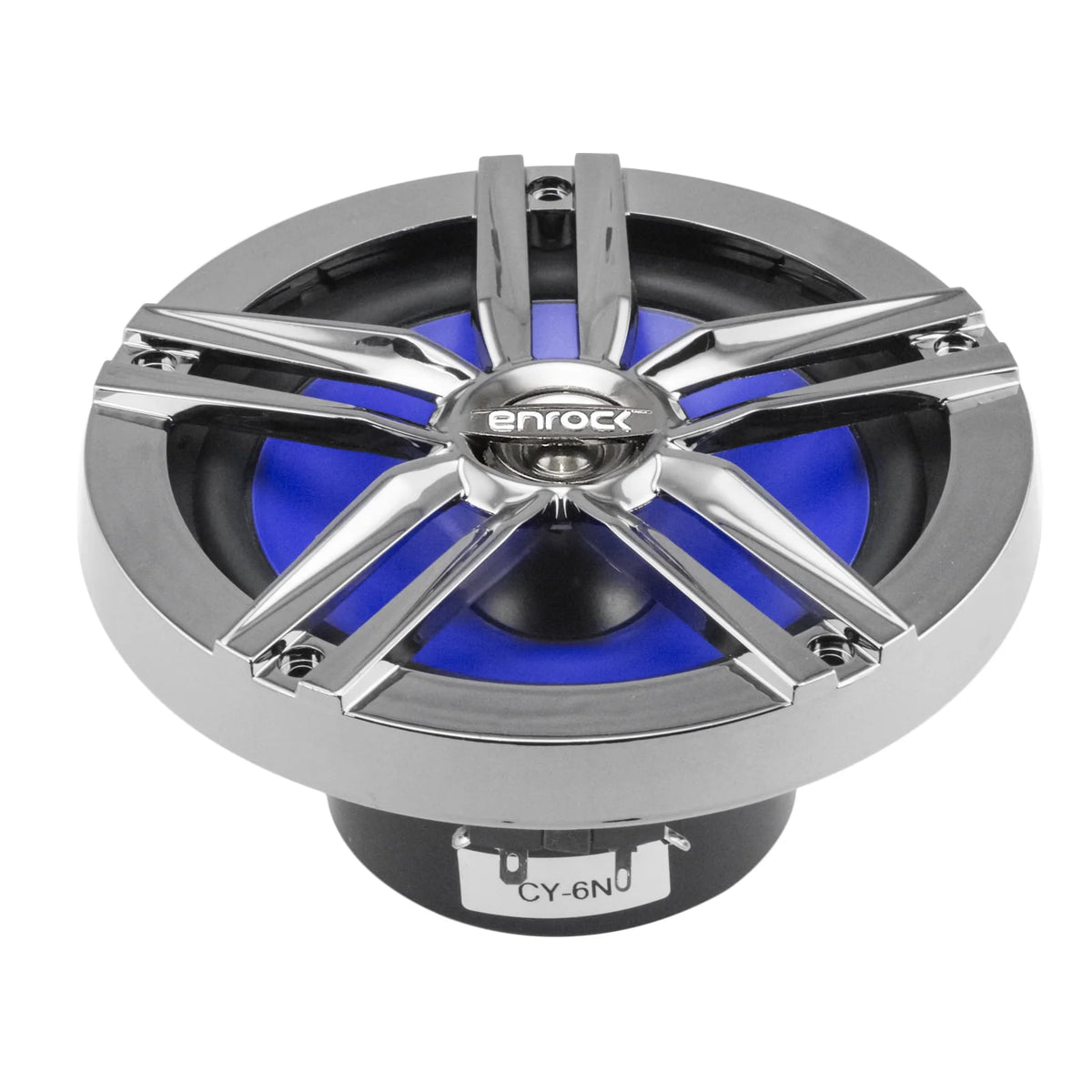 Bluetooth Marine Receiver Stereo with 6.5 Water-Resistant Loudspeaker, Marine Antenna & 50' 16G Speaker Wire D150068