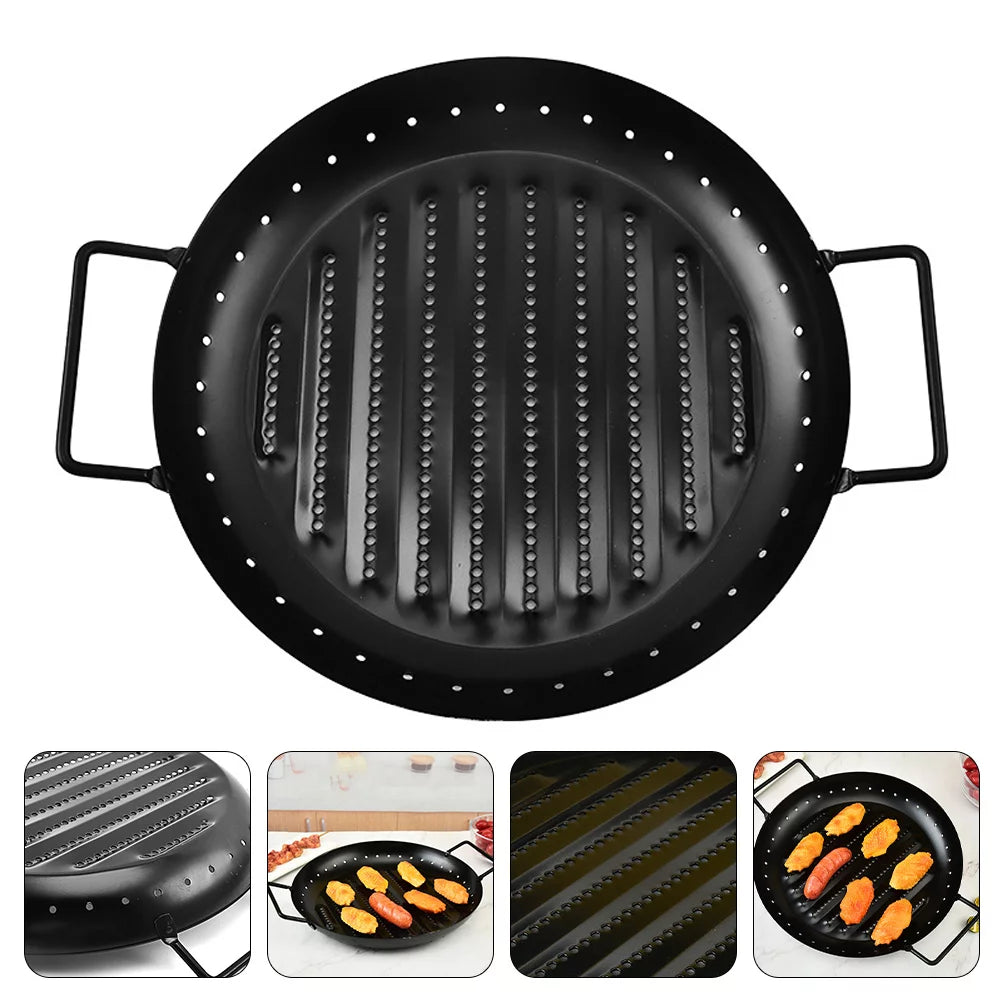 Grill Pan Korean Bbq Tray Griddle Stovetop Non Stick H82802