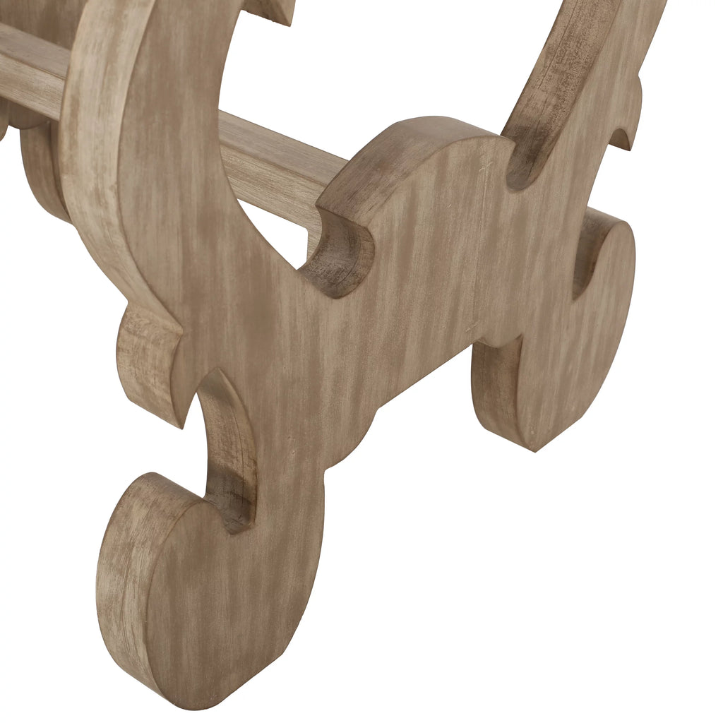 Faux Wood Accent Table I2464