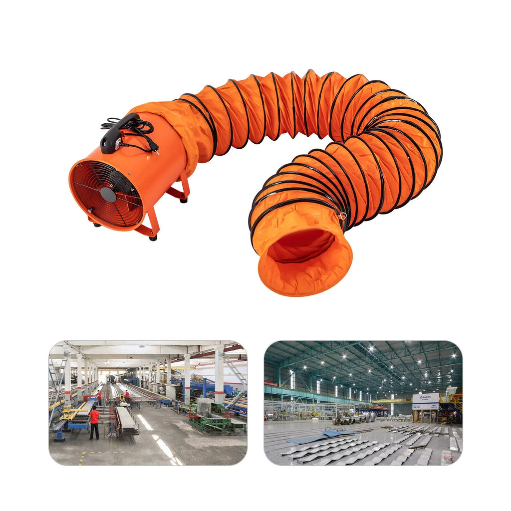 Industrial Extractor Fan Blower with 16ft Duct Hose Z5021
