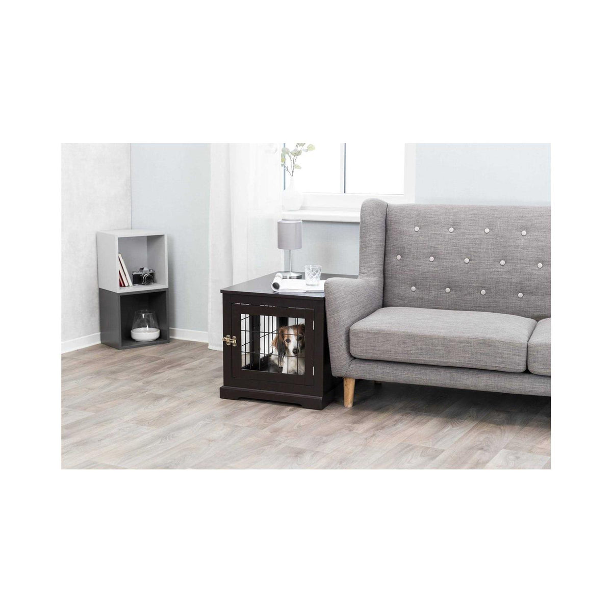 Indoor Pet Kennel End Table S46833