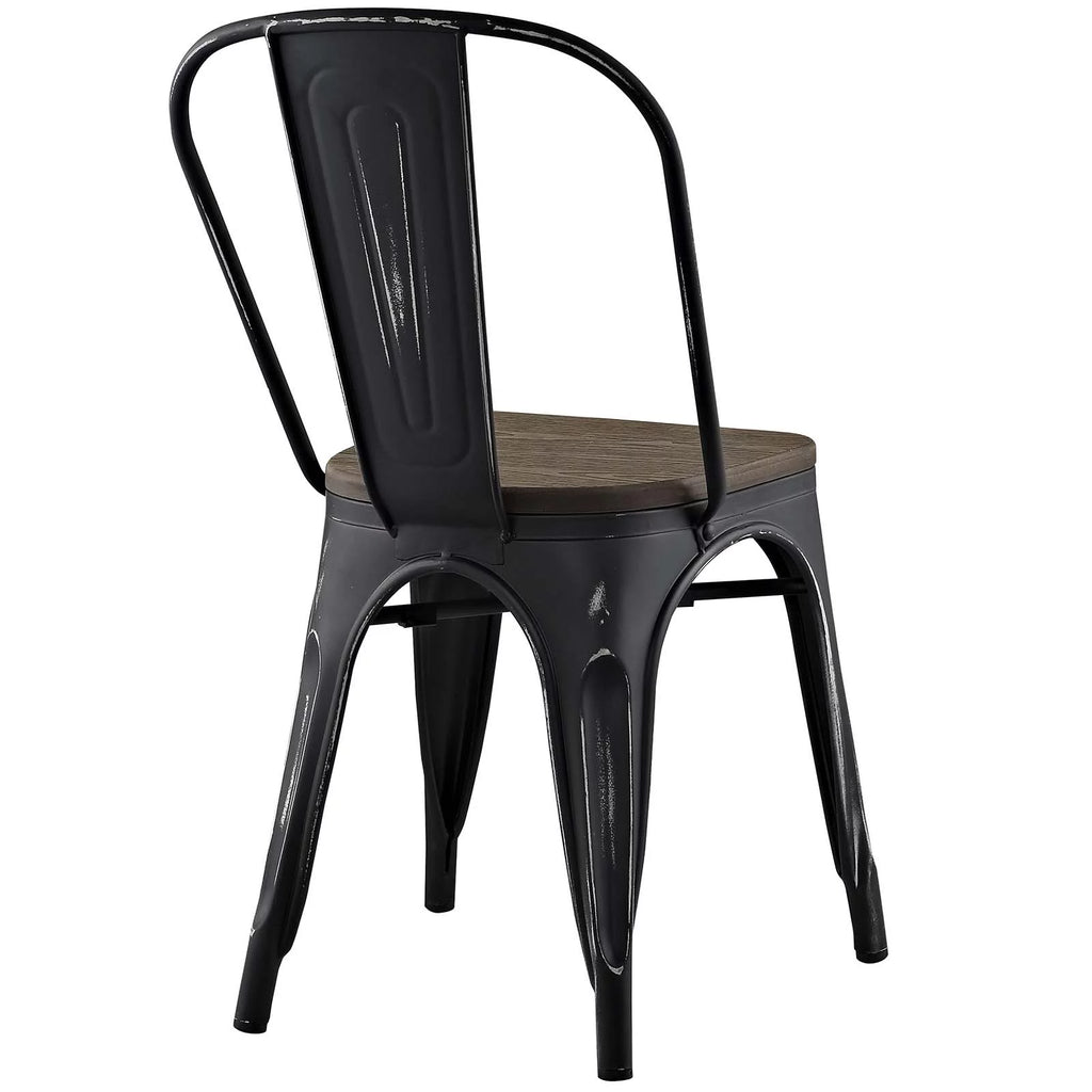 Bamboo Dining Side Chair Set of 4 E77308